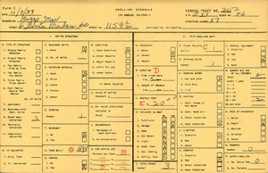 WPA household census for 1159 1/2 E SANTA BARBARA AVENUE, Los Angeles County