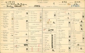 WPA household census for 1846 DALY ST, Los Angeles