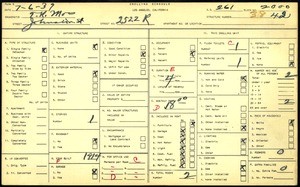 WPA household census for 2522 JOHNSTON ST, Los Angeles