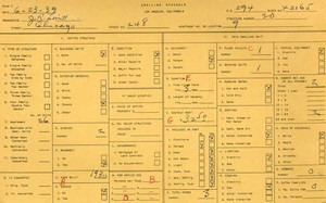 WPA household census for 248 N CHICAGO ST, Los Angeles