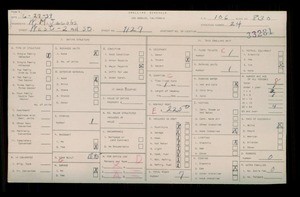 WPA household census for 1127 W 2ND STREET, Los Angeles