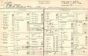 WPA household census for 1171 E SANTA BARBARA AVENUE, Los Angeles County