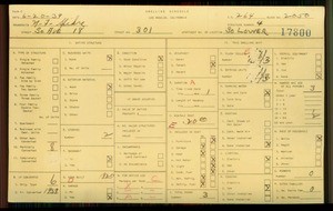 WPA household census for 301 S AVENUE 18, Los Angeles