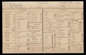 WPA household census for 527 W 15TH STREET, Los Angeles County