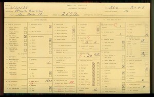 WPA household census for 257 S AVENUE 18, Los Angeles