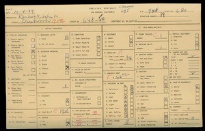 WPA household census for 648 W CRESTWOOD, Los Angeles County