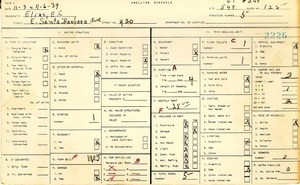 WPA household census for 420 E SANTA BARBARA, Los Angeles
