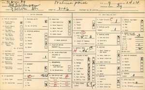 WPA household census for 3146 FLOWER ST, Los Angeles County