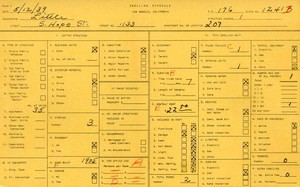 WPA household census for 1133 S HOPE, Los Angeles