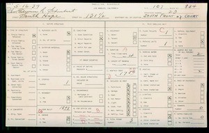 WPA household census for 131 S HOPE, Los Angeles