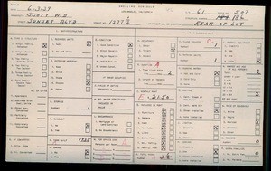 WPA household census for 1277 SUNSET BLVD, Los Angeles