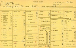 WPA household census for 1248 MARYLAND ST, Los Angeles