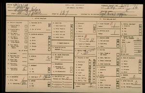 WPA household census for 127 W 37TH PLACE, Los Angeles