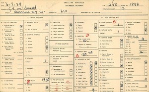 WPA household census for 610 W AVENUE 27, Los Angeles
