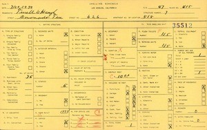 WPA household census for 626 CORONADO TERR, Los Angeles