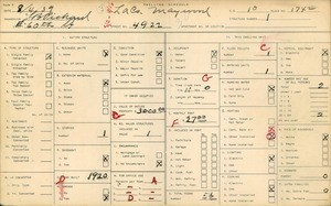 WPA household census for 4922 EAST 60TH STREET, Los Angeles County