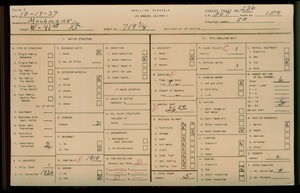 WPA household census for 719 W 41ST ST, Los Angeles County