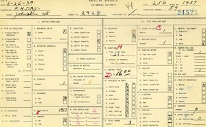 WPA household census for 2928 JOHNSTON, Los Angeles