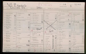 WPA household census for 3821 LOUISE, Los Angeles County