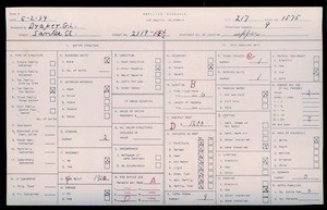 WPA household census for 2119 SANTEE, Los Angeles