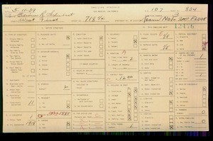 WPA household census for 718 W 1ST ST, Los Angeles