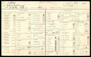 WPA household census for 160 East 79th Street, Los Angeles County