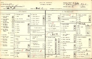 WPA household census for 845R 66TH STREET, Los Angeles County