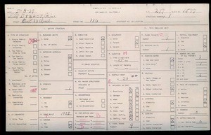 WPA household census for 116 E 23RD, Los Angeles