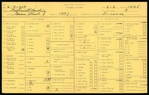 WPA household census for 1637 ESSEX STREET, Los Angeles