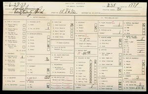 WPA household census for 1586 E 23RD STREET, Los Angeles
