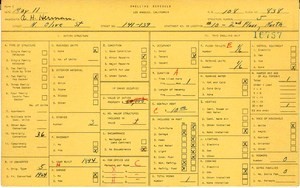 WPA household census for 141 N OLIVE, Los Angeles