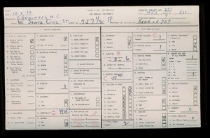 WPA household census for 757 WEST SANTA CRUZ STREET, Los Angeles County