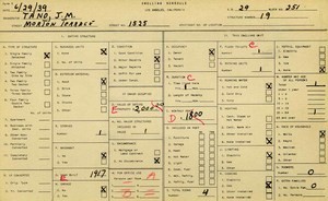 WPA household census for 1525 MORTON, Los Angeles