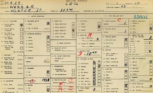 WPA household census for 3334 WINTER