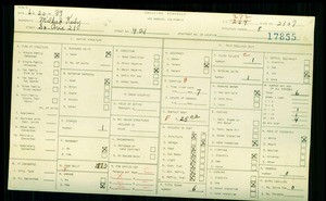 WPA household census for 421 S AVENUE 21, Los Angeles