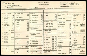 WPA household census for 810 W 81ST ST, Los Angeles County