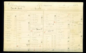 WPA household census for 6101 PALM AVENUE, Maywood, Los Angeles County