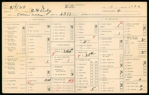 WPA household census for 6311 PALM AVE, Los Angeles County
