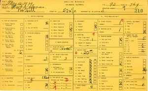 WPA household census for 572 N HILL, Los Angeles