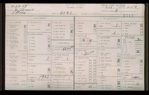 WPA household census for 3721 MOORE, Los Angeles County