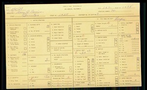WPA household census for 1028 OVERTON, Los Angeles