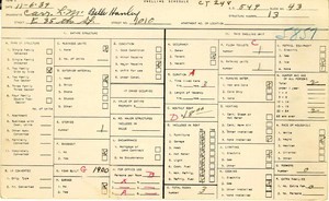 WPA household census for 1010 E 35TH, Los Angeles