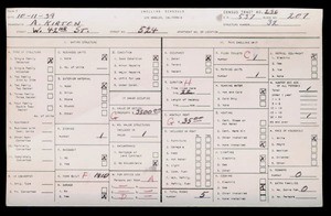WPA household census for 524 W 42ND, Los Angeles County