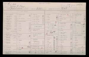 WPA household census for 3331 BEECHWOOD AVE, Lynwood, Los Angeles County