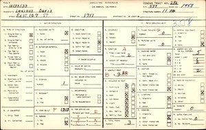 WPA household census for 1711 E 107TH ST, Los Angeles County