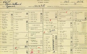 WPA household census for 1212 SPENCE, Los Angeles