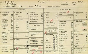 WPA household census for 563 S ARIZONA