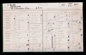 WPA household census for 626 W VERNON, Los Angeles County