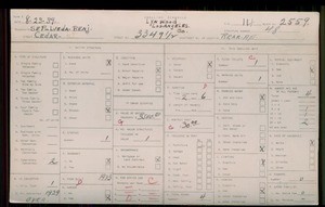WPA household census for 3349 CEDAR, Los Angeles County