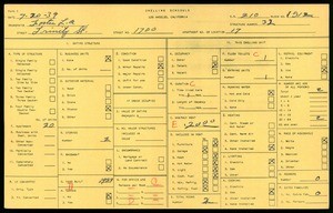 WPA household census for 1700 TRINITY STREET, Los Angeles
